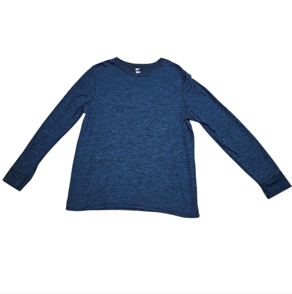 Urban Pipeline Men's Long Sleeve Crewneck T-Shirt Navy XXL Super Soft
